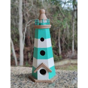 Lighthouse birdhouse